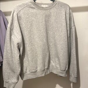 Nuuds Gray Crewneck Sweatshirt